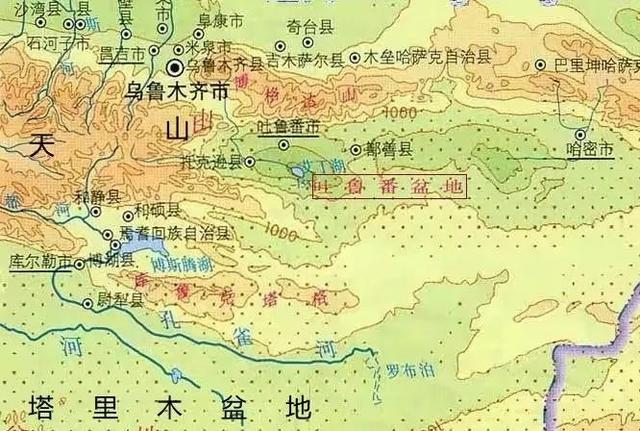 吐鲁番盆地在哪里（新疆吐鲁番盆地在哪）